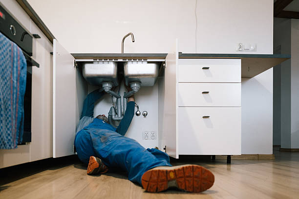 Professional Drain Cleaning technician working in The Dalles, OR